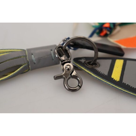 MSGM Rocket Keychain Multicolor Leather Women Multicolor Keychains - Picture 4 of 5